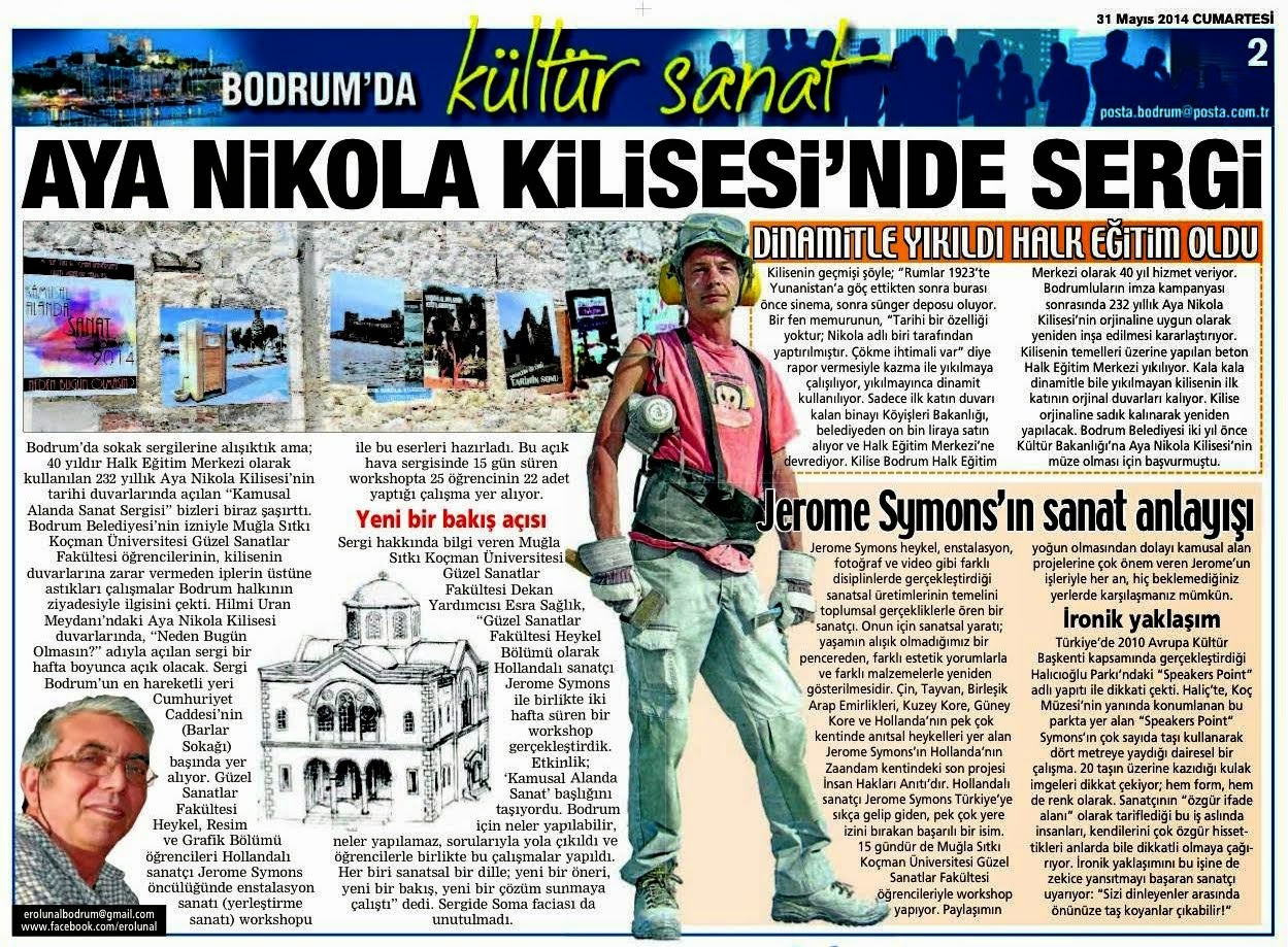 46 AYA NIKOLA KILISESİNDE SERGİ