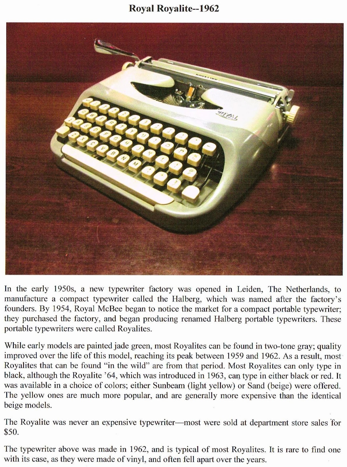 oz.Typewriter New Typewriter Book