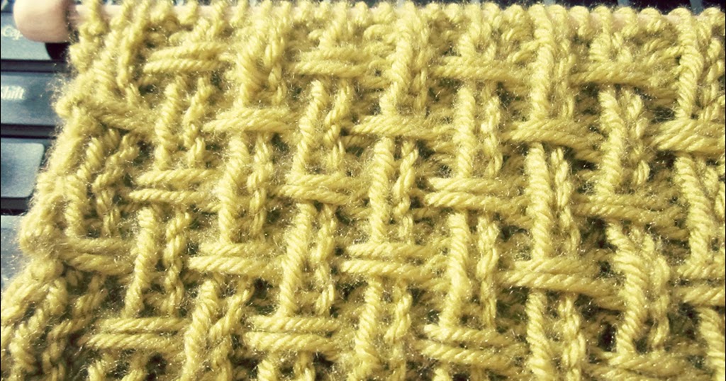 Broken Rib Slip Stitch- Knit Texture Looks A Lot Like ...