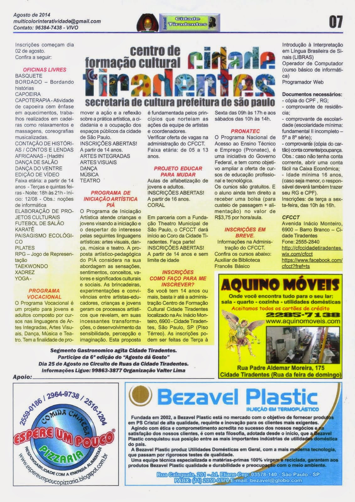 Jornal Cidade Tiradentes 55
