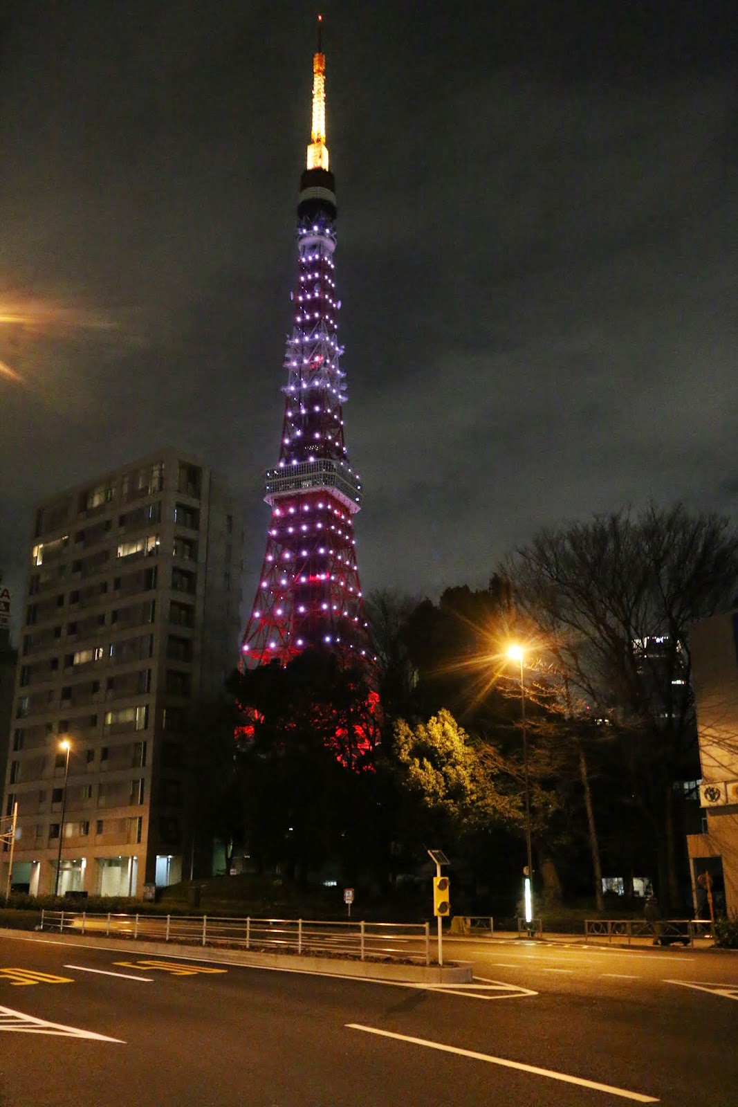 On the way to Tokyo Tower in Tokyo, Japan On the way to Tokyo Tower in Tokyo, Japan