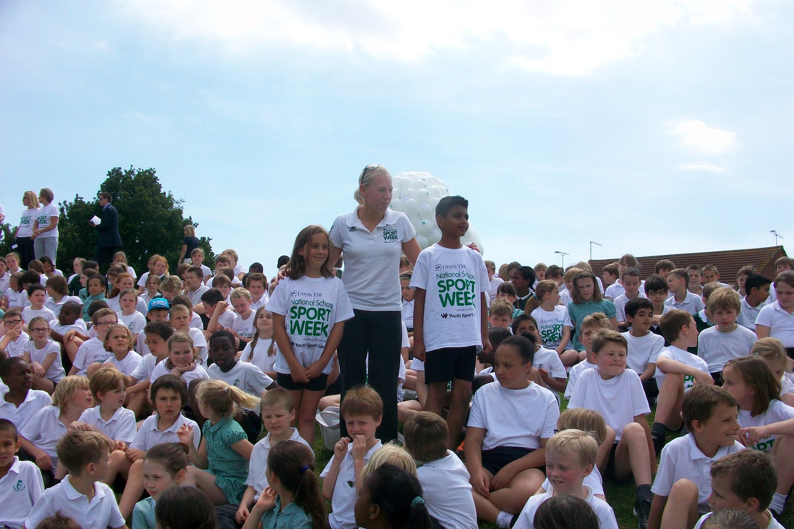 Barnes Farm Junior Blog Gail Emms Kicks Off School Sports Week