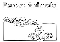 Free Coloring Book Animals