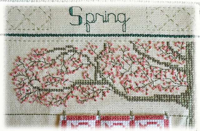 вышивка крестиком Seasonal quilts