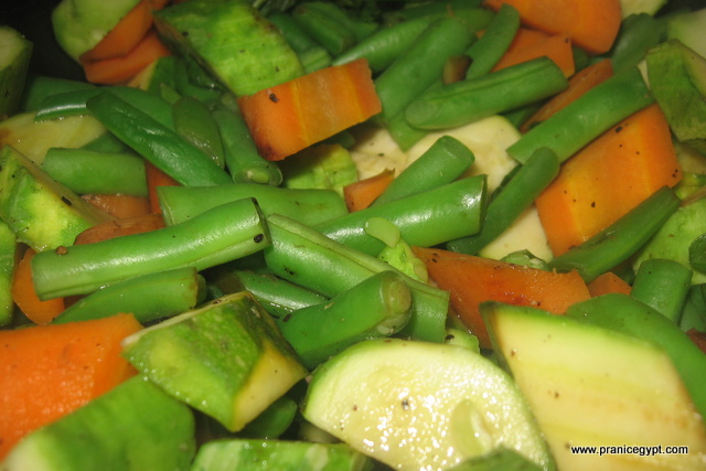 Steamed Green Beans And Carrots