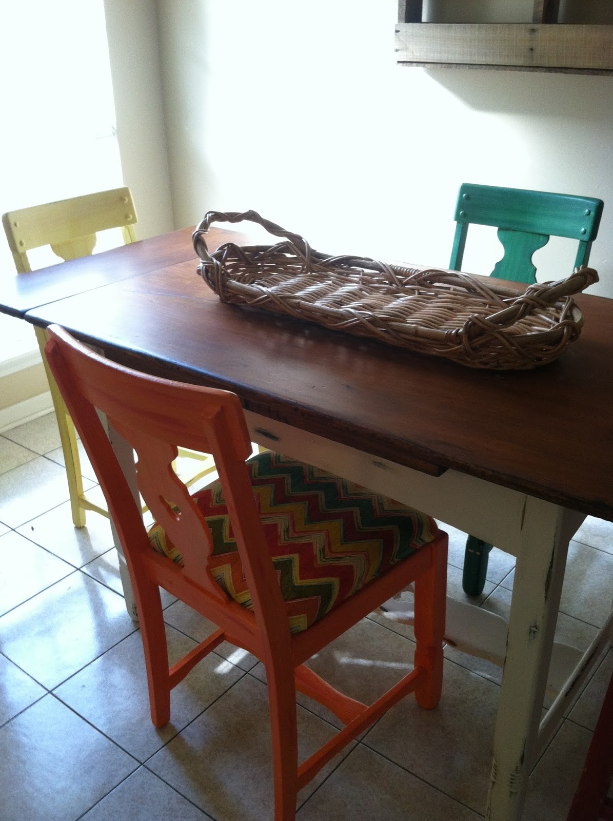 Simple, But Fabulous Cheap Table & Chairs, Ugly to Cute!