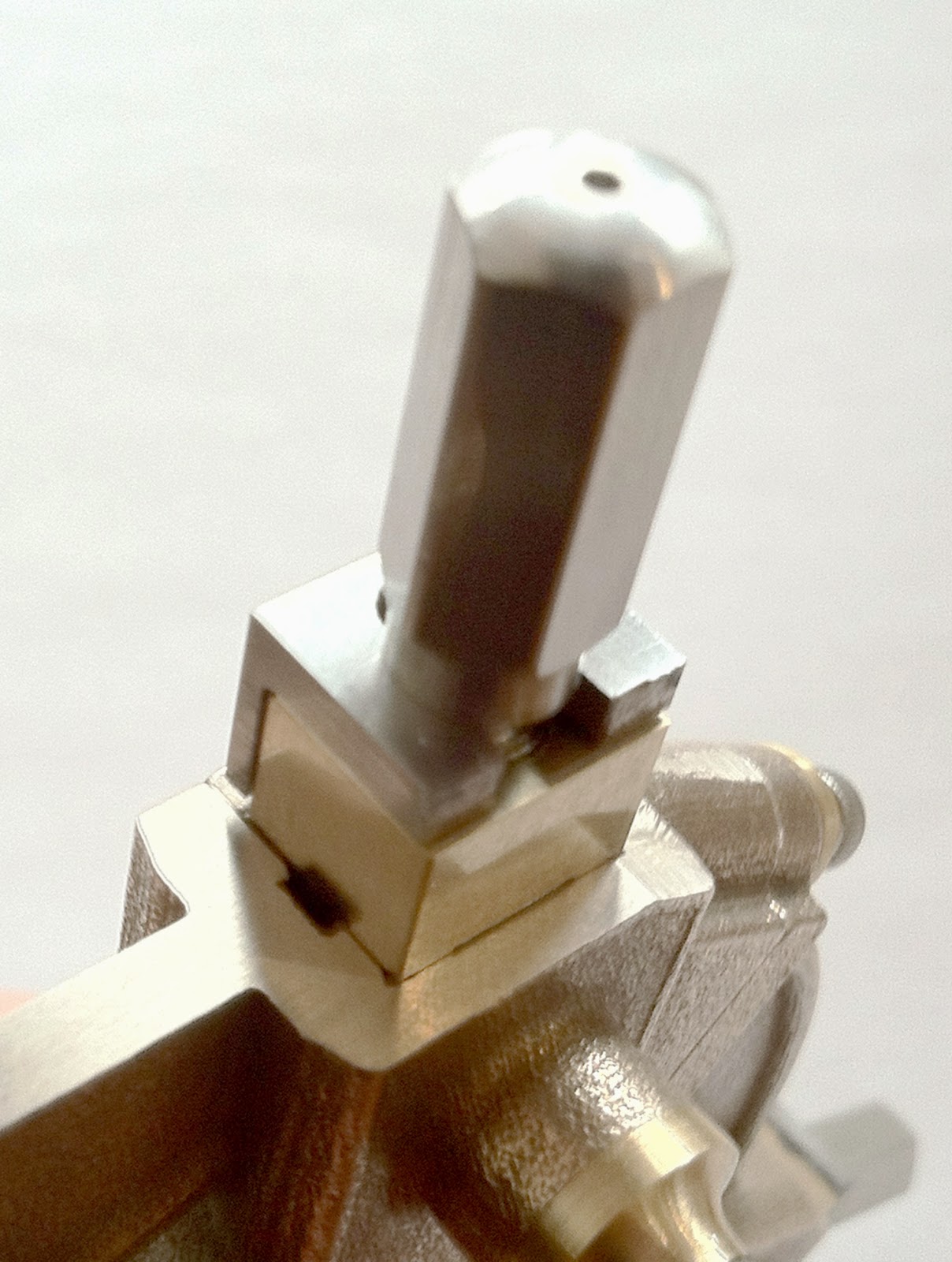 Mowrer ww watchmakers lathe steady rest test fit of finger garters
