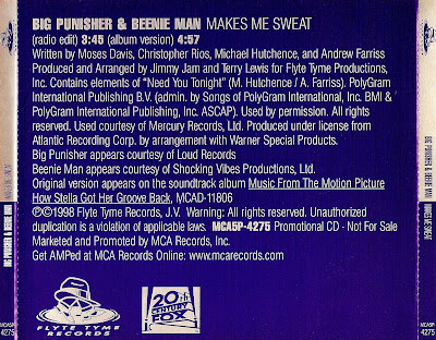 Big Punisher & Beenie Man – Makes Me Sweat (Promo CDS) (1998) (FLAC + 320 kbps)