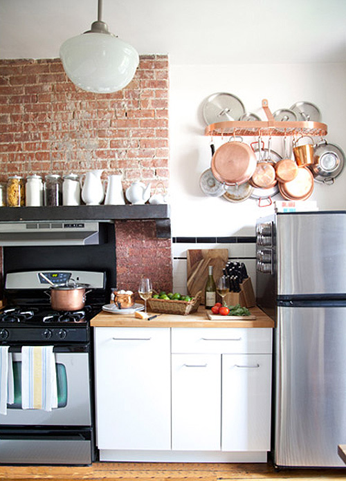 okissia: paredes de ladrillos en decoración.