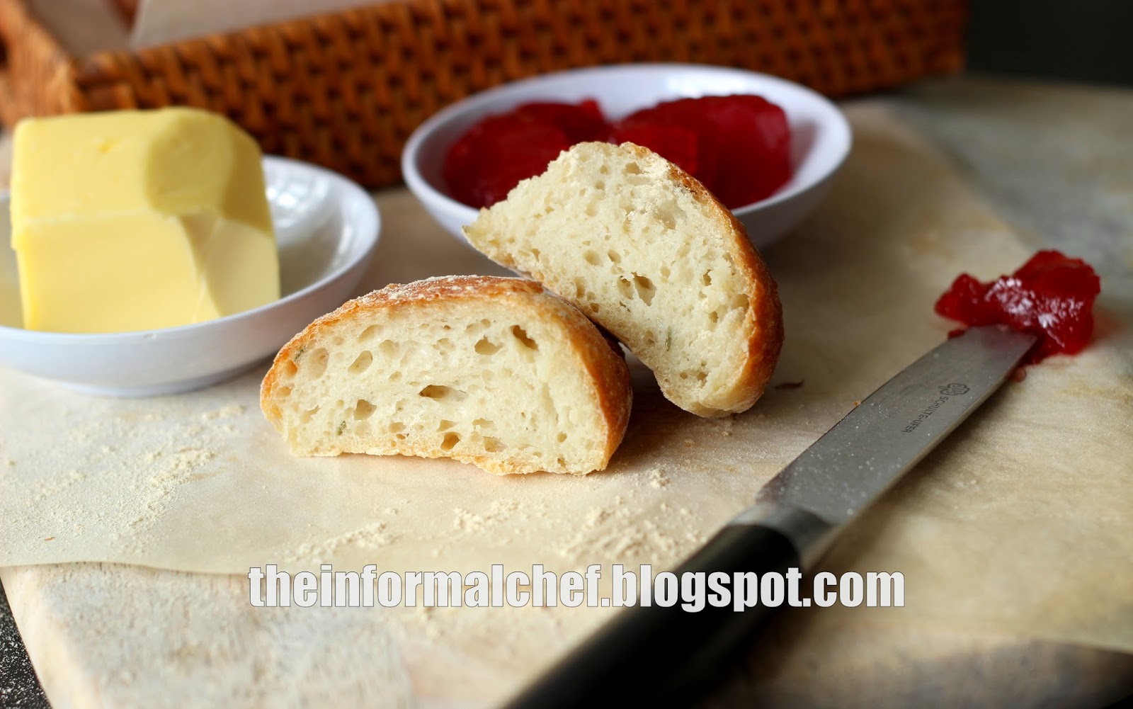 The Informal Chef No Prove Homemade Bread 不用发酵的面包