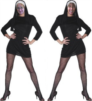 Kim & Jo as Nuns!