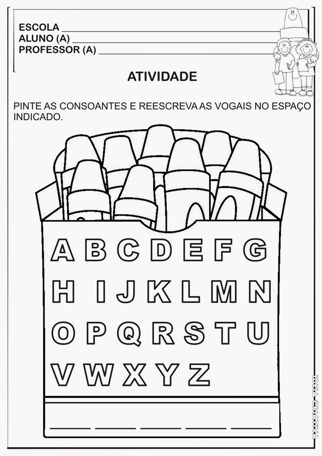 ATIVIDADES ESCOLARES E OUTROS: VOLTA ÀS AULAS