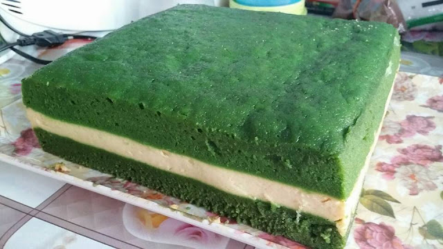 Resepi Kek Lapis Lumut Cheese