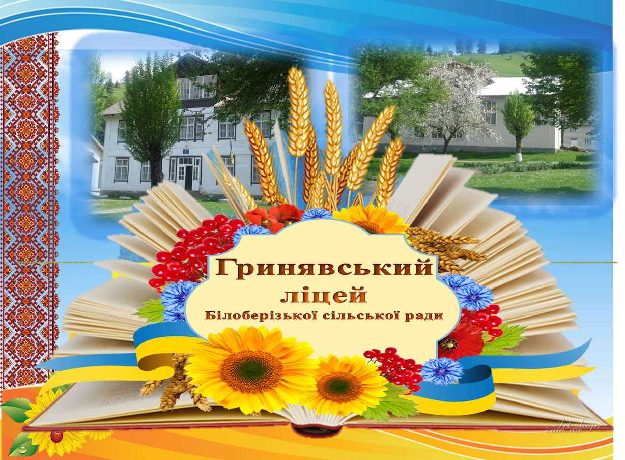 Гринявський ліцей Білоберізьської сільської ради