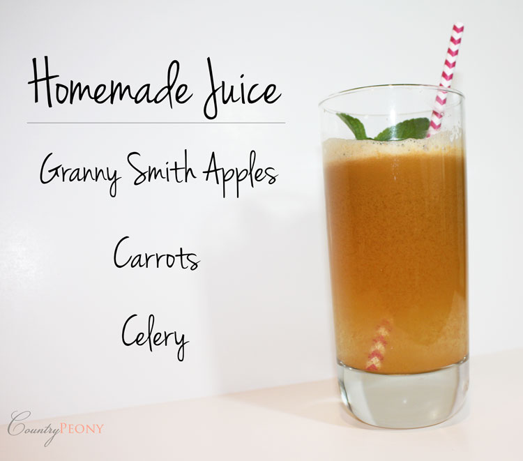 Country Peony Juicing Made Easy