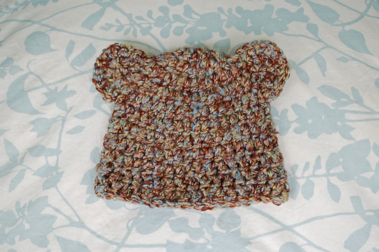 Alli Crafts: Free Pattern - Fuzzy Bear Hat With Ears - 9 ...