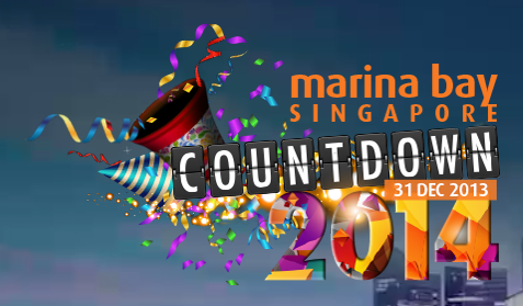 Marina Bay Countdown 2014