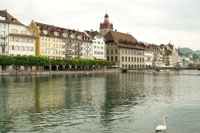 wisata, sungai reuss,Lucerne,switzerland,Eropa