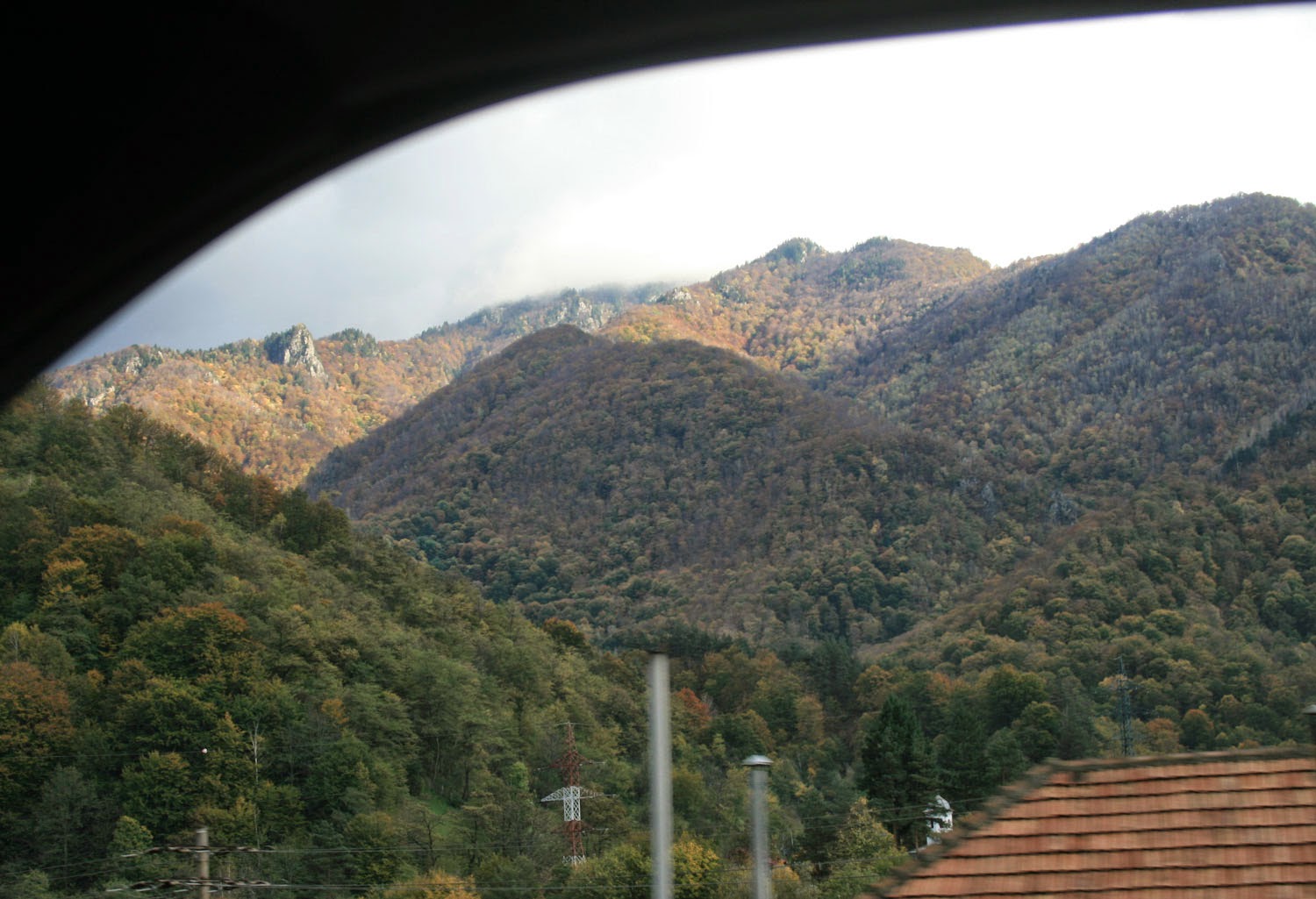 Gorgeous ridges which I wanted to climb to Gorgeous ridges which I wanted to climb to