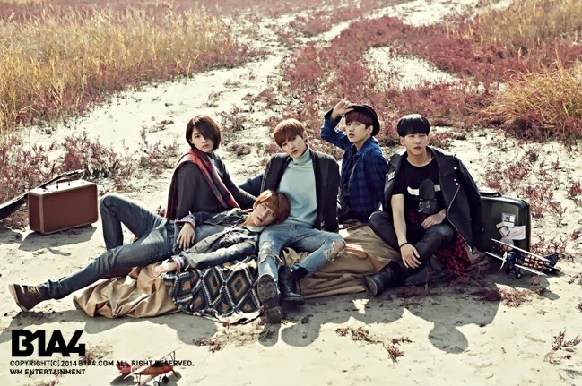 B1A4 2nd album "who am i"