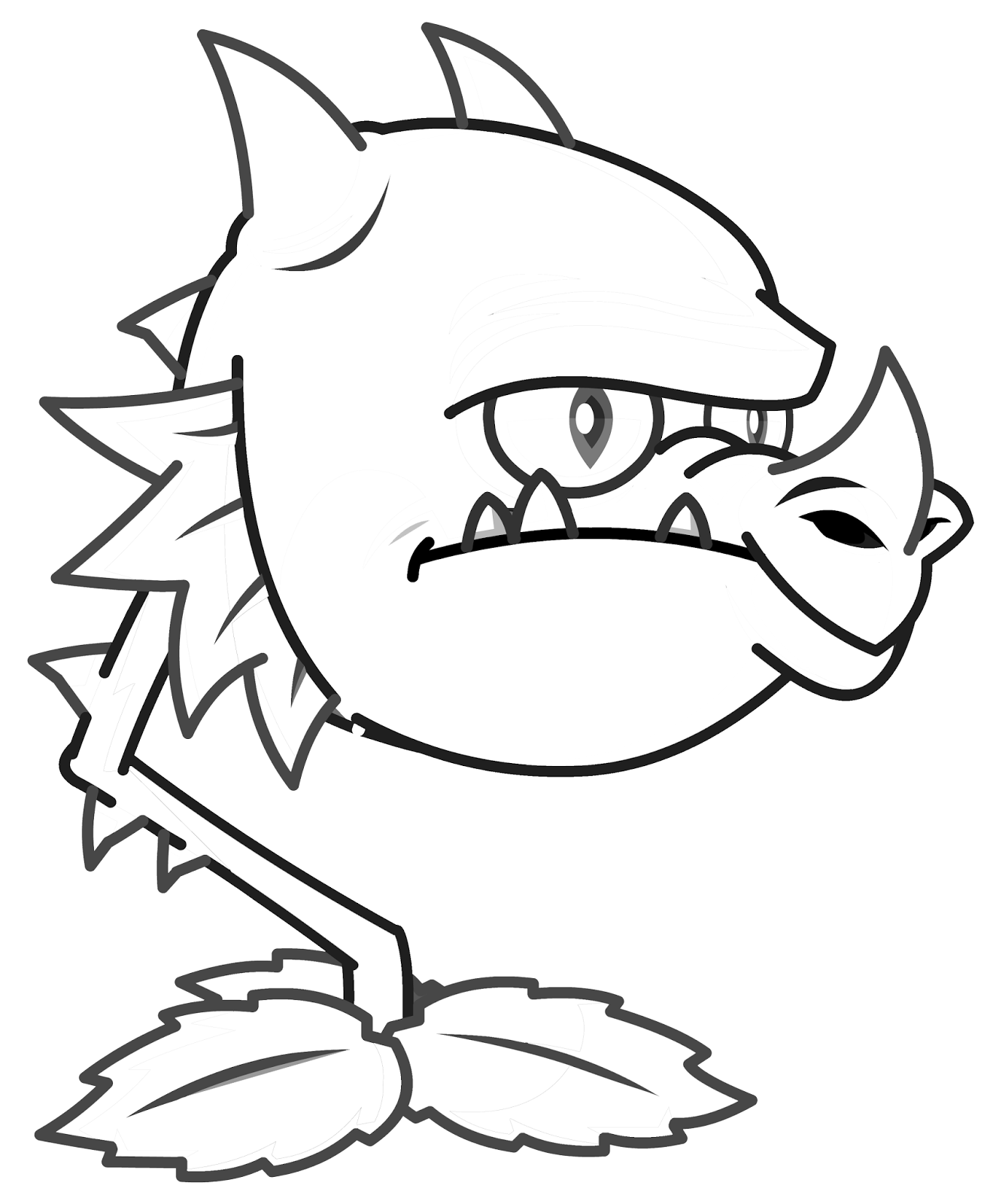 dibujos de plantas vs zombies para colorear e imprimir imagui