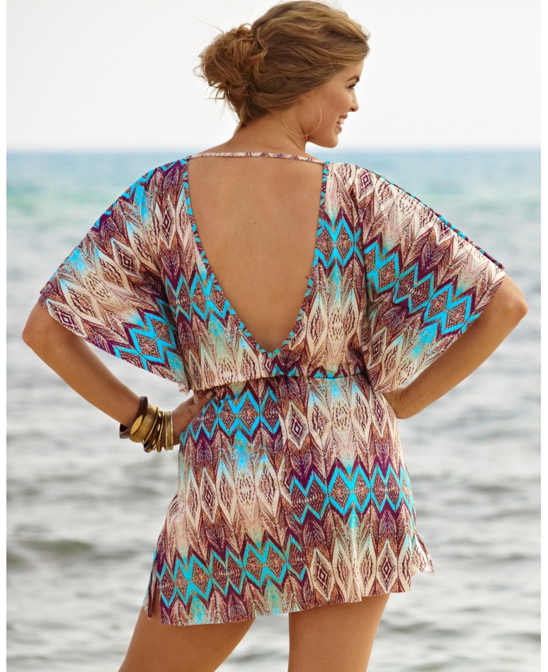 Miss Moon's Musings Wanna Wanna Wednesdays Simply Be's Beach Caftan