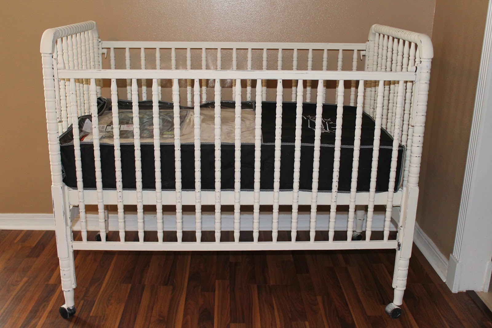 Distressed Style Refinished Crib