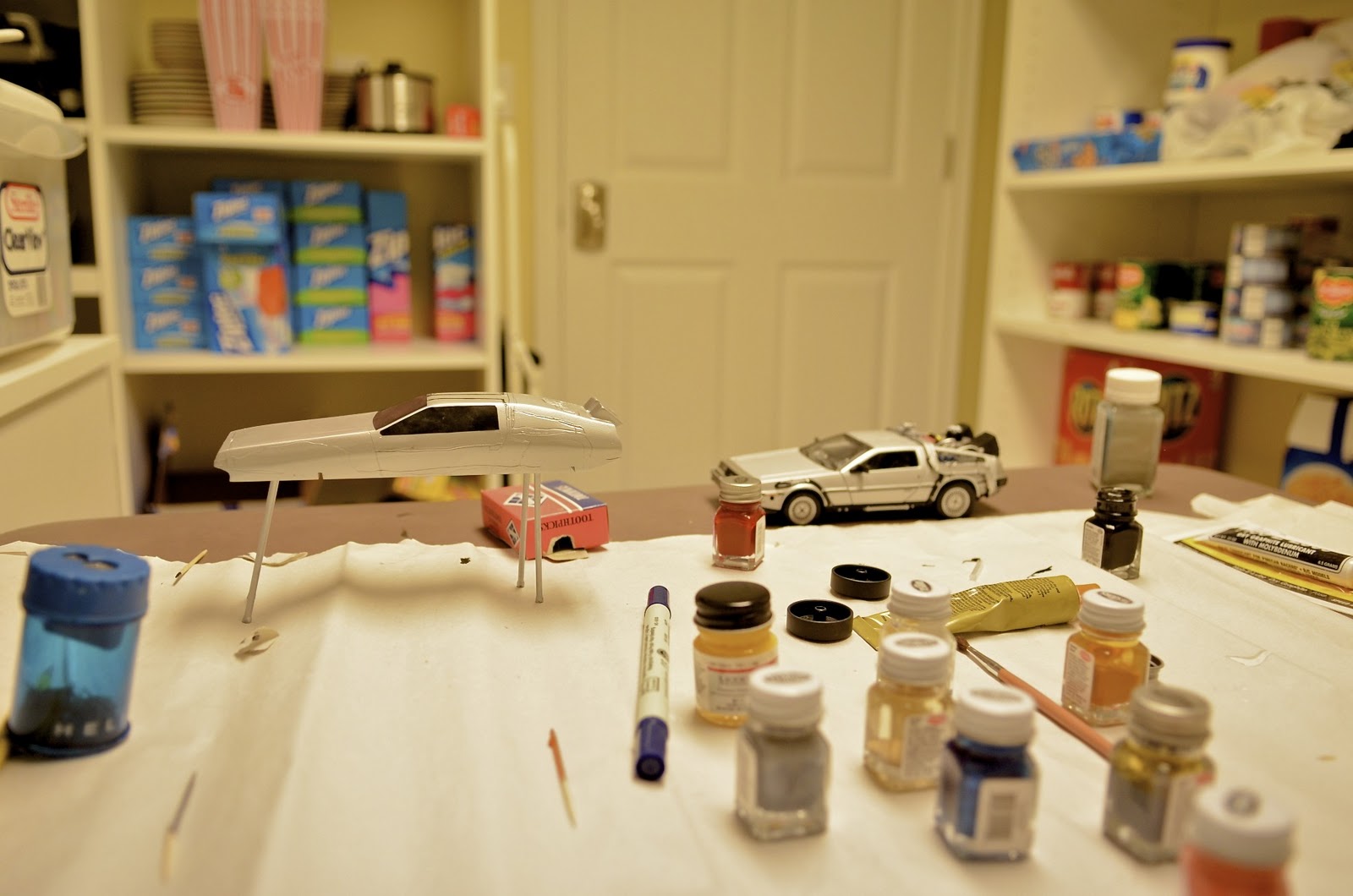 good times pinewood delorean