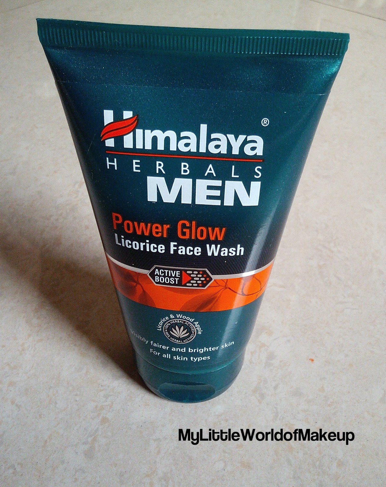 Himalaya Herbals Men Intense Oil Clear Lemon & Power Glow Licorice Face