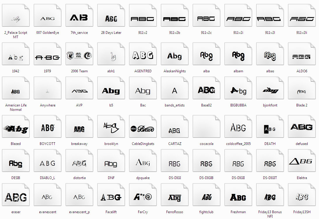 famous logo fonts