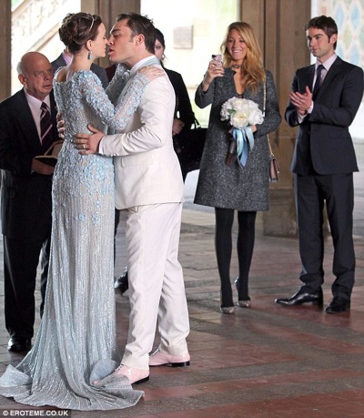 Are chuck and blair from gossip girl dating in real life