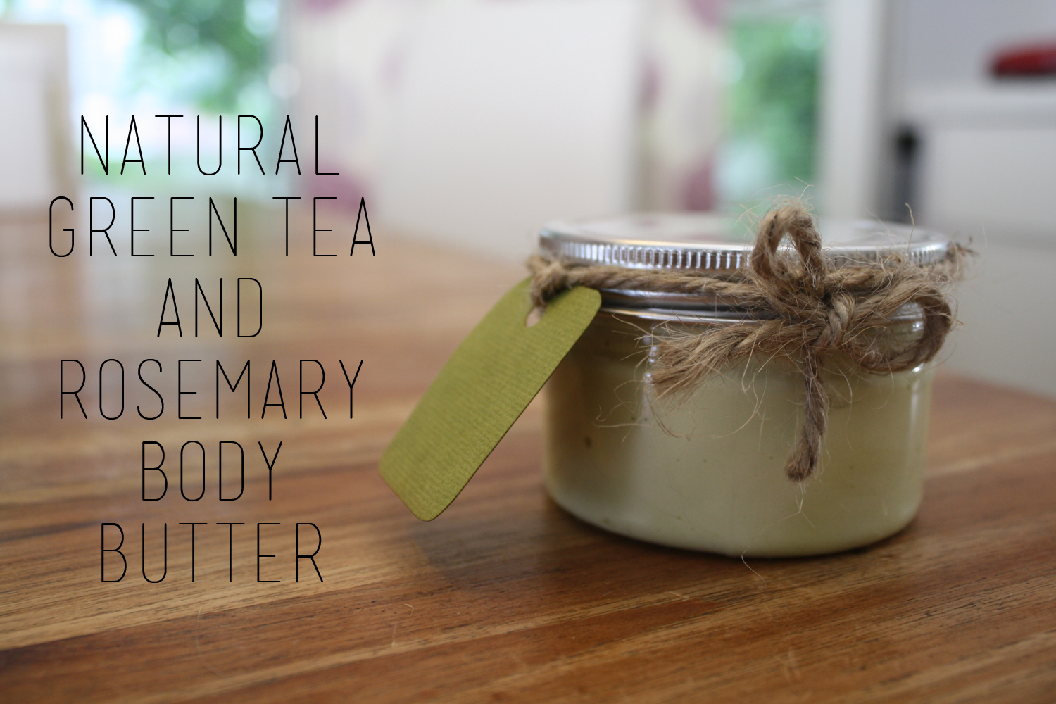 Koop DIY Green Tea Body Butter