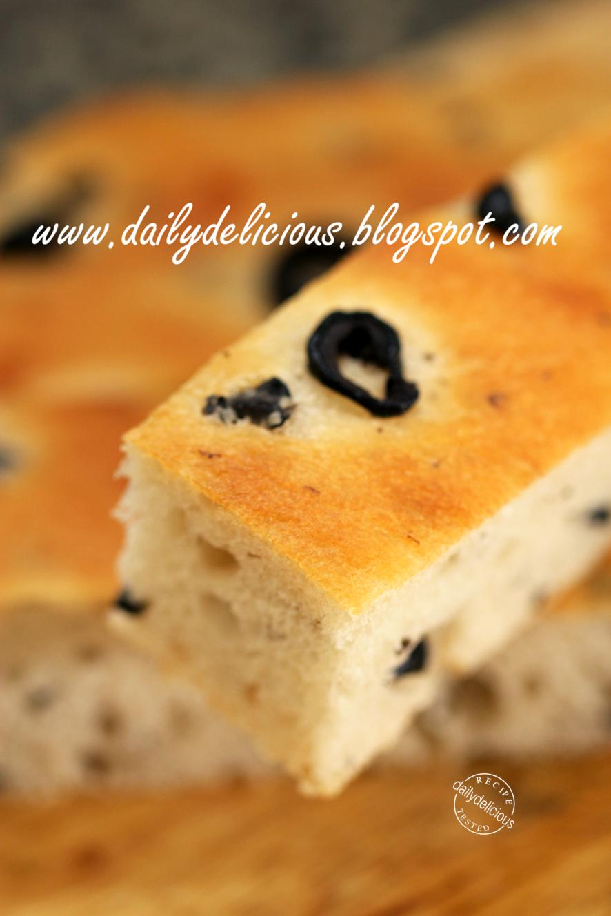 dailydelicious Olive Olive Bread, Have your bread and enjoy it!