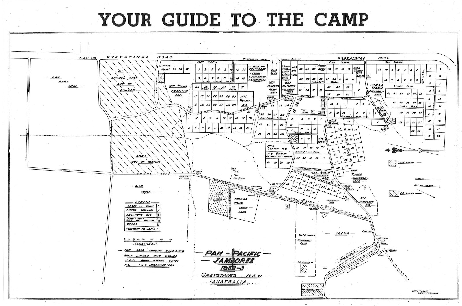 GC67EW3 4th Australian Scout Jamboree (Traditional Cache) in New South Wales ...1600 x 1060