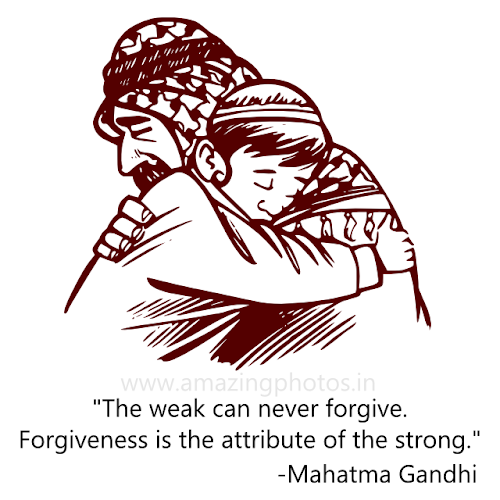 The weak can never forgive