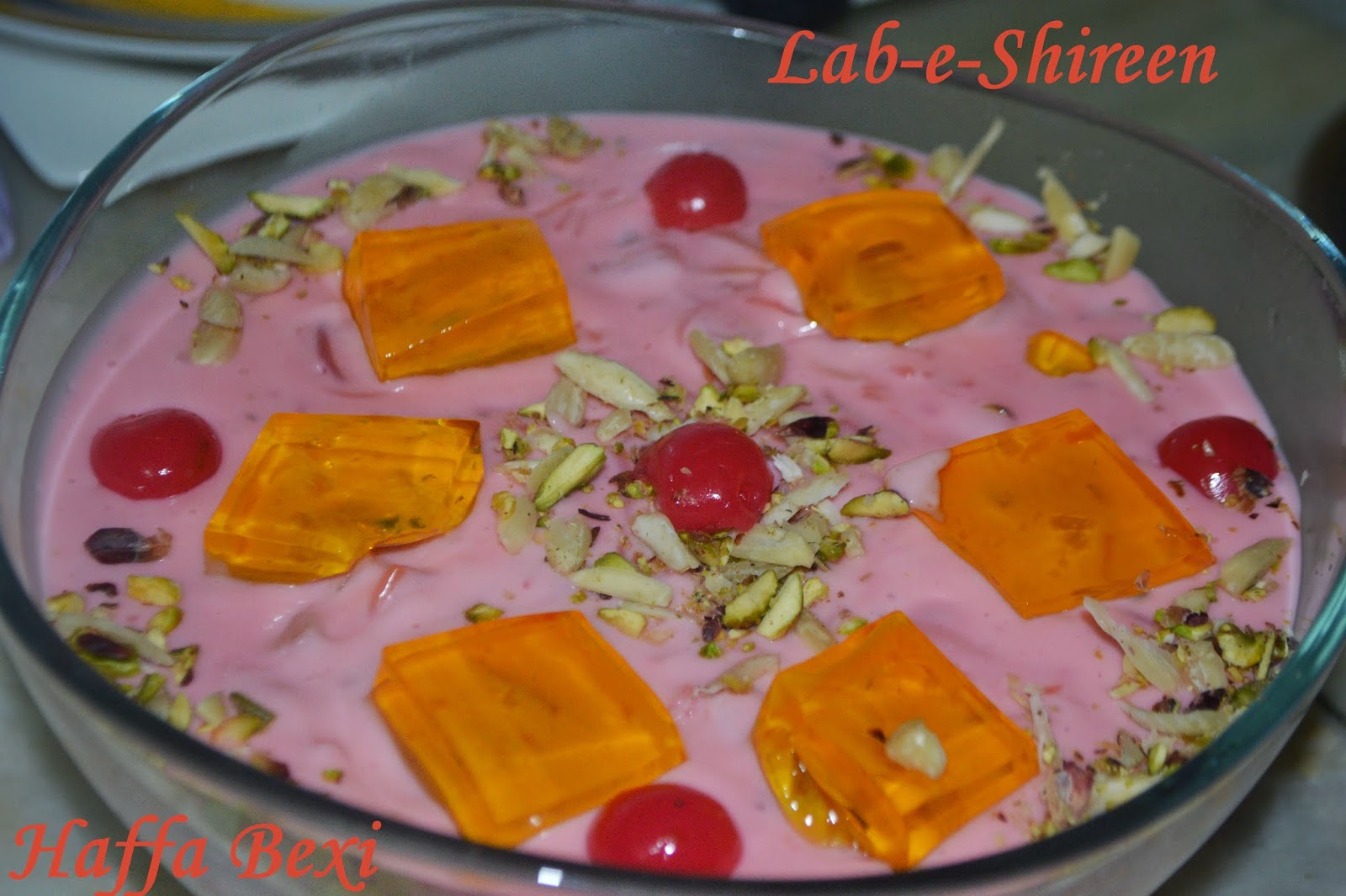 LabeShireen (A custard dessert) Haffa's kitchen adventures