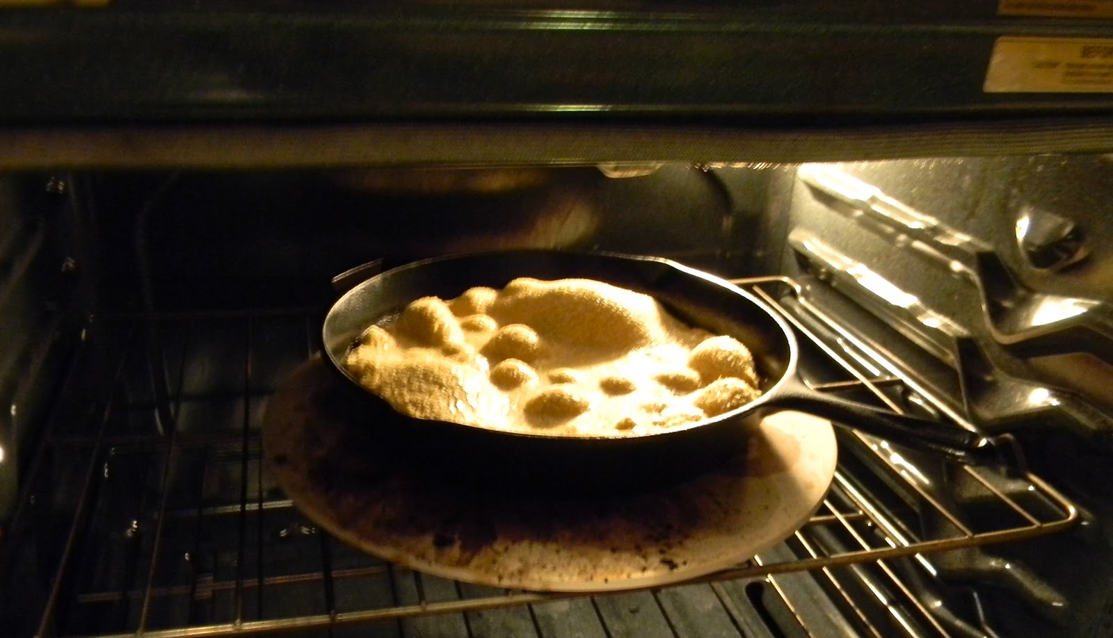 philly hil Cast iron skillet! German Pancakes!