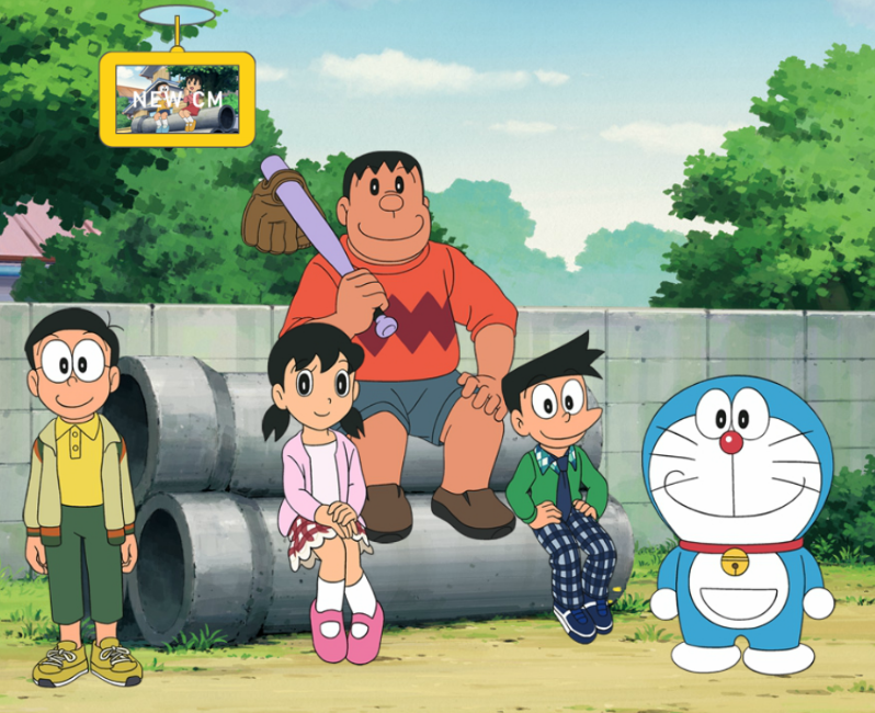 COMERCIAL JAPONÊS JEAN RENO INTERPRETA DORAEMON