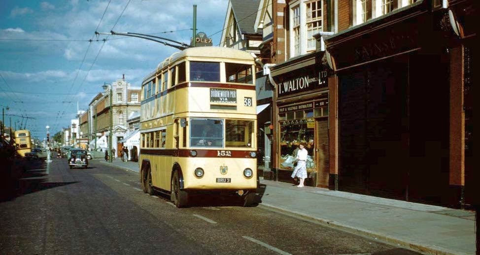 transpress nz Bournemouth Sunbeam S2 trolleybus