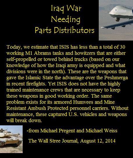 ISIS Short on Weapons