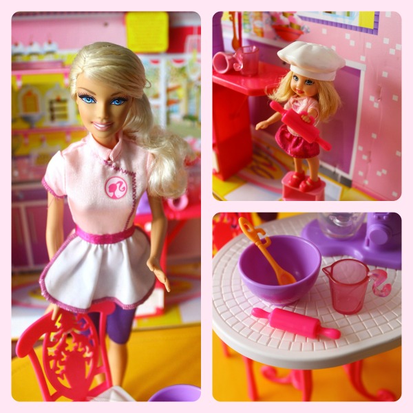 barbie niñera de paseo