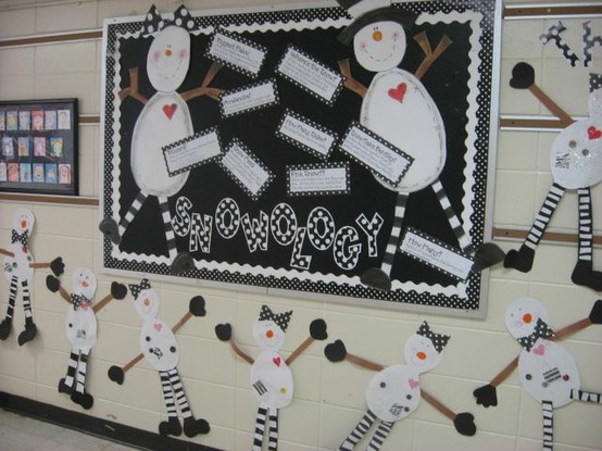 winter bulletin board ideas library learners christmas card to teacher message