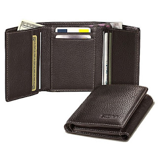 (One Day Deal) Tri Fold Genuine Wallet With box packing worth Rs.499 for Rs.124 (Rs.24 Shipping Charges Extra)