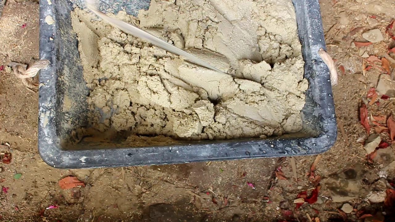 Mixing and using lime mortar and why it's a great idea to take a