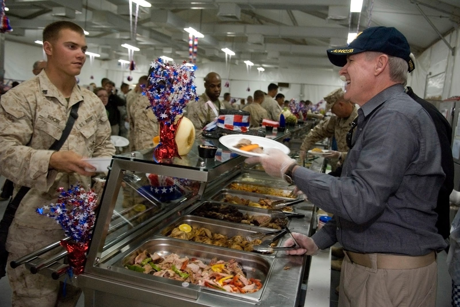 Marine recruit mom Camp Leatherneck
