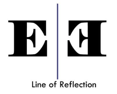reflection symmetry letters reflection symmetry letters