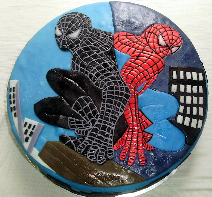 Tarta Spiderman