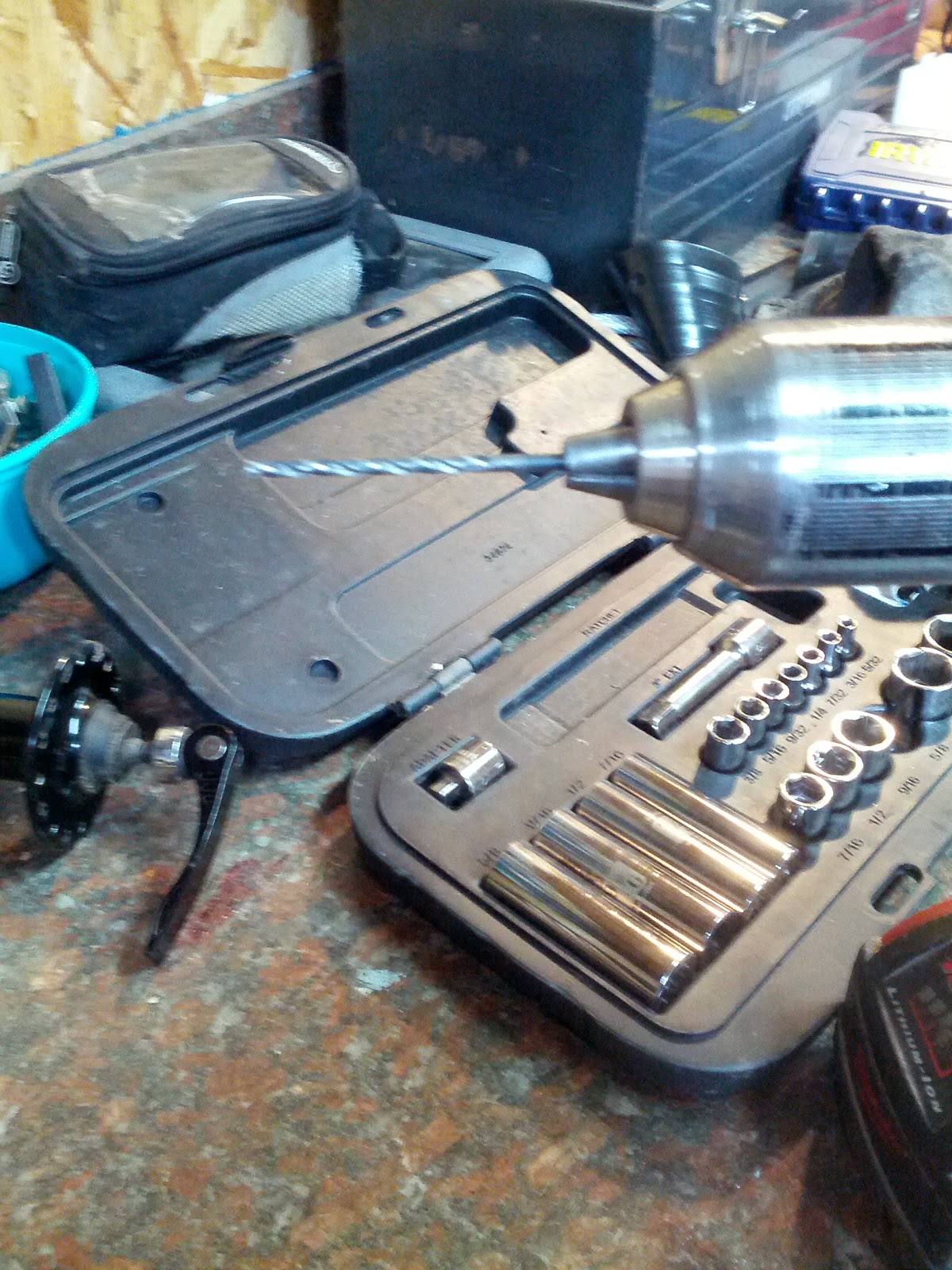 Right to Bike How to drill your rims.