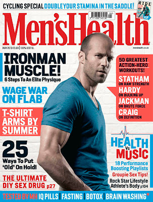 Free Download Men's Health Iron Man Muscles eBook Cover Photo