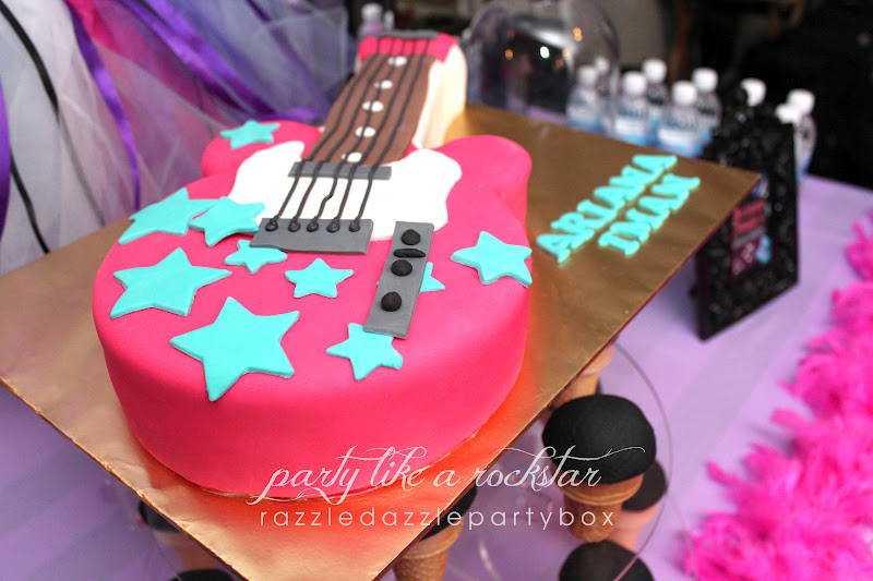 Razzle Dazzle Party Box Theme Birthday Party KPop/Rockstar